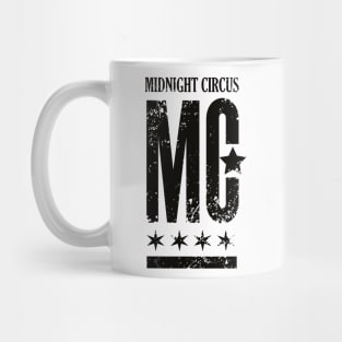 Midnight Circus Logo Black Mug